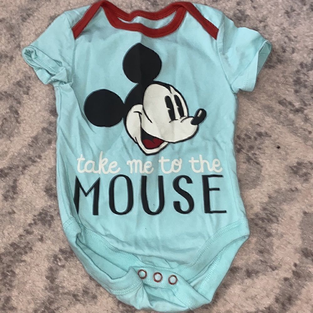 Kids Disney Onesie 18 Month Blue Take Me to the Mouse